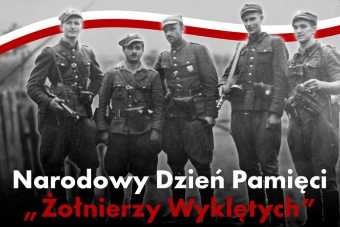 Narodowy Dzień Pamięci Żołnierzy wyklętych. Plakat www.sejm.gov.pl.