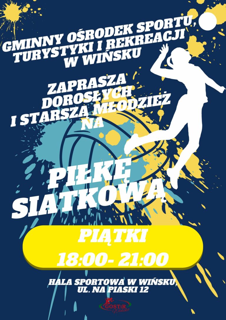 PIŁKA SIATKOWA W GMINIE WIŃSKO!