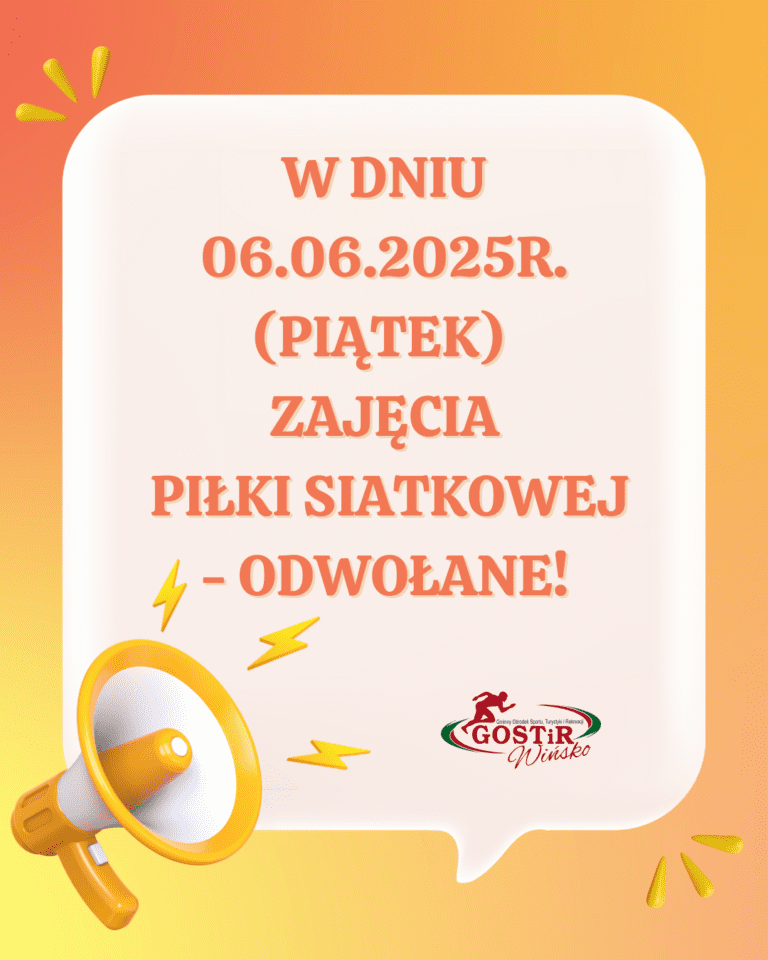 WAŻNE INFORMACJE!