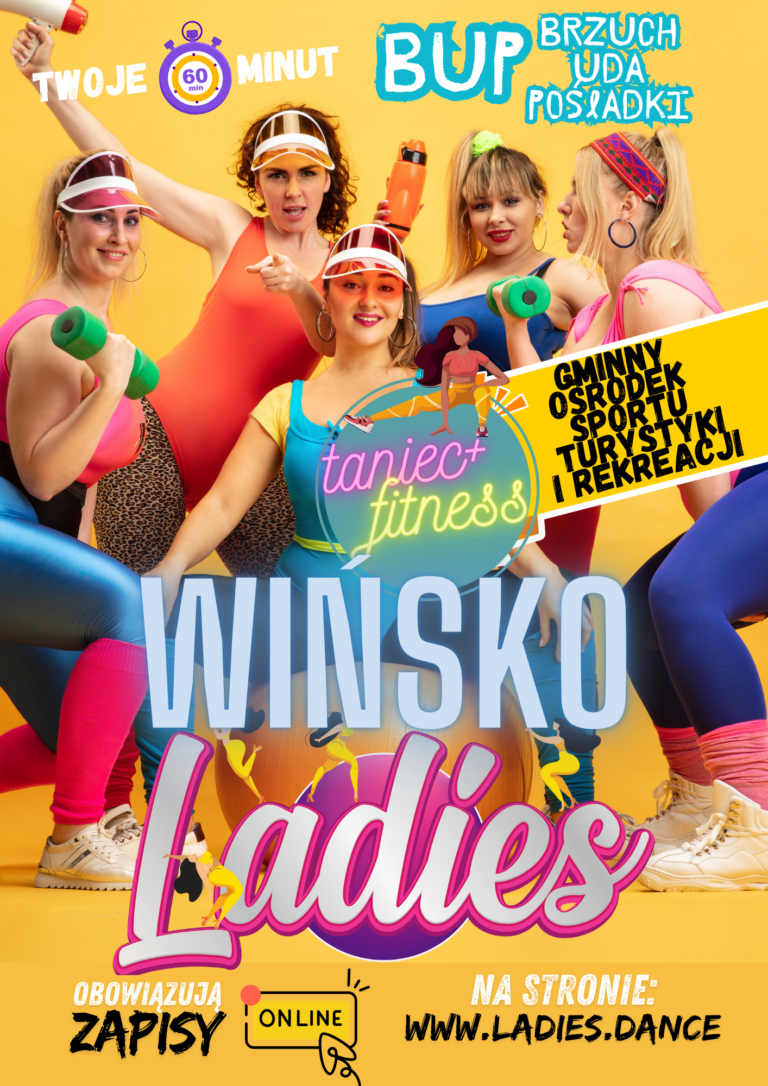 ZAJĘCIA TANECZNO – FITNESSOWE DLA PAŃ W GOSTIR WIŃSKO!
